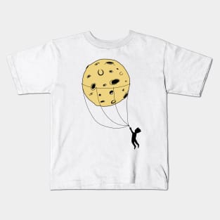 Catching the Moon Kids T-Shirt